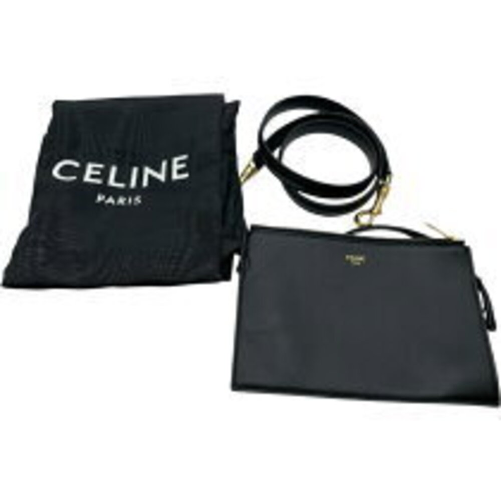 Celine Teen Bucket black hardware calf leather - Picture 8 of 11